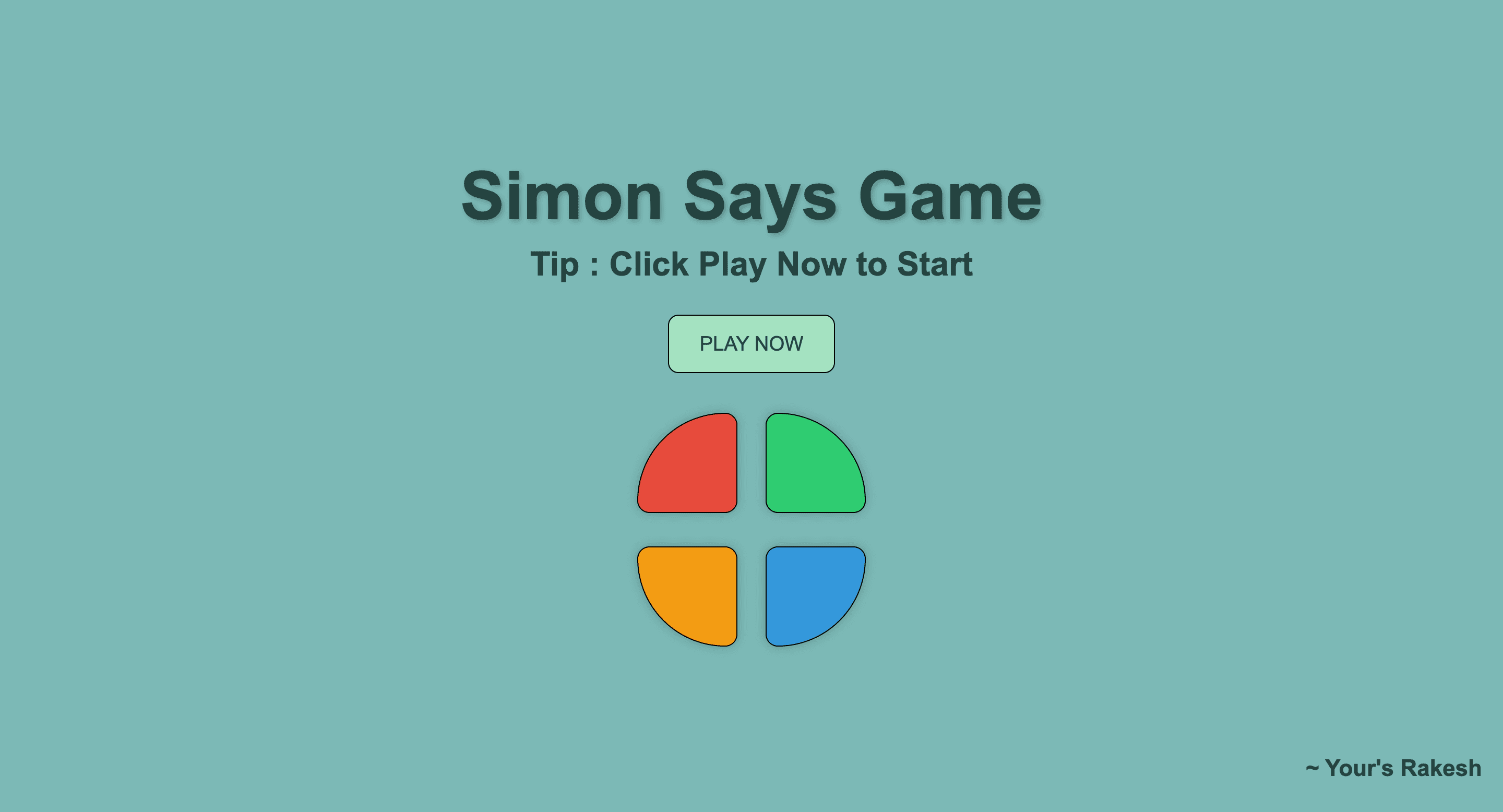 Simon Says Game